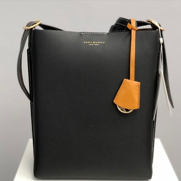 Tory Burch Perry Leather Bucket Bag. NWT - Picture 7 of 12